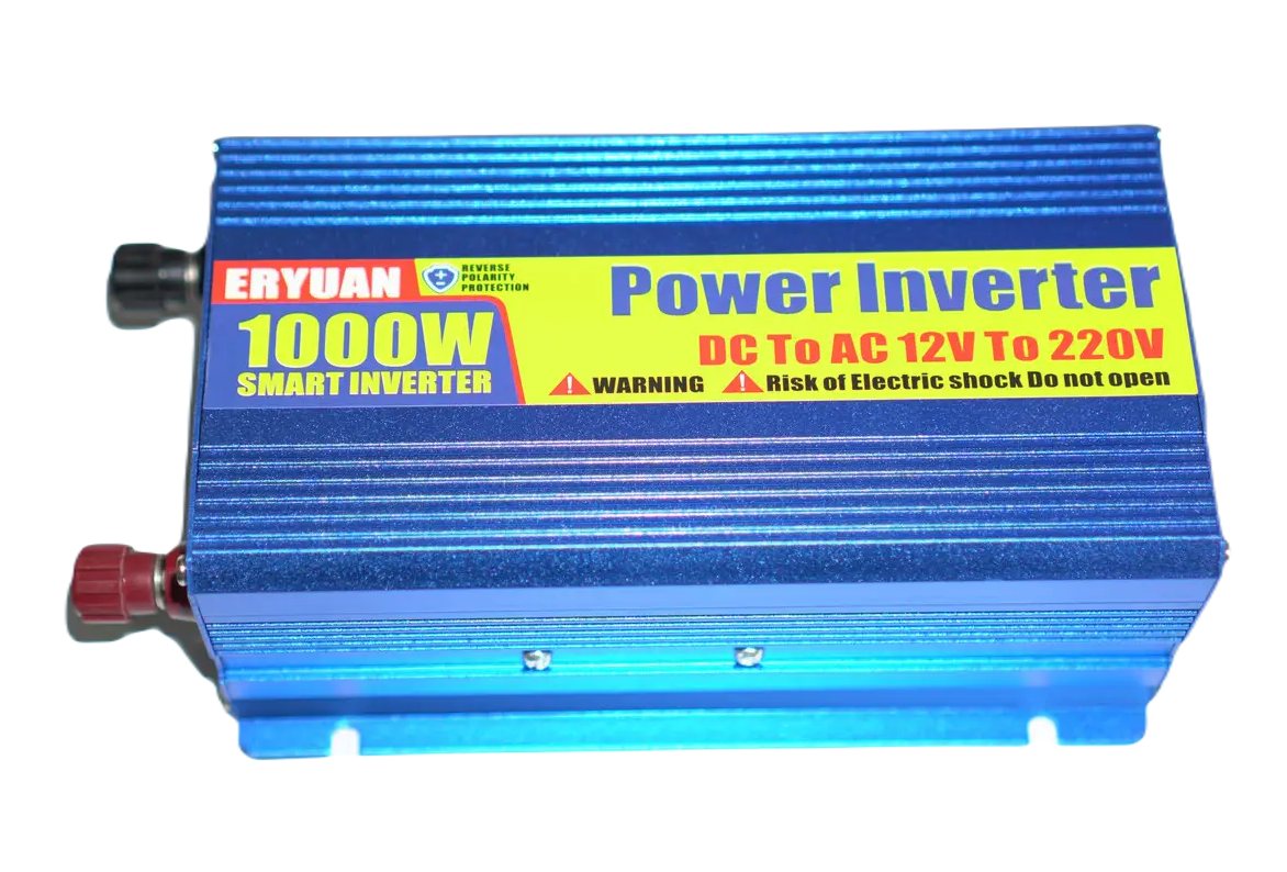 Перетворювач напруги інвертор Eryuan 1000W DC/AC 12V-220V Blue (3_02574)