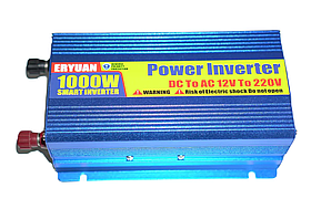 Перетворювач напруги інвертор Eryuan 1000W DC/AC 12V-220V Blue (3_02574)