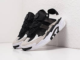 Чоловічі рефлективні кросівки Adidas Niteball White Black (кросівки Адідас Найтболл білі з чорним) 43