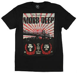 Футболка чорна Mobb Deep Halfway Crooks T-Shirt Black XS