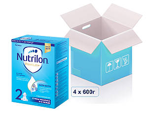 Суха молочна суміш Nutrilon 2 (Нутрілон 2)  від 6 до 12 міс. ( упаковка 600 г. х 4 шт)