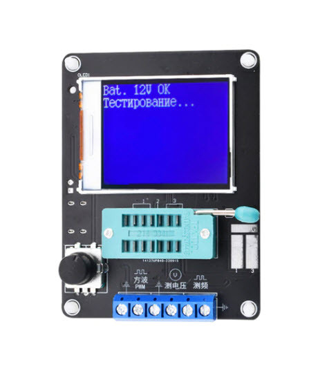 ESR тестер транзисторов GM328A Многофункциональный цифровой мультиметр ...