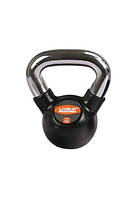 Гиря LiveUp RUBBER KETTLEBELL