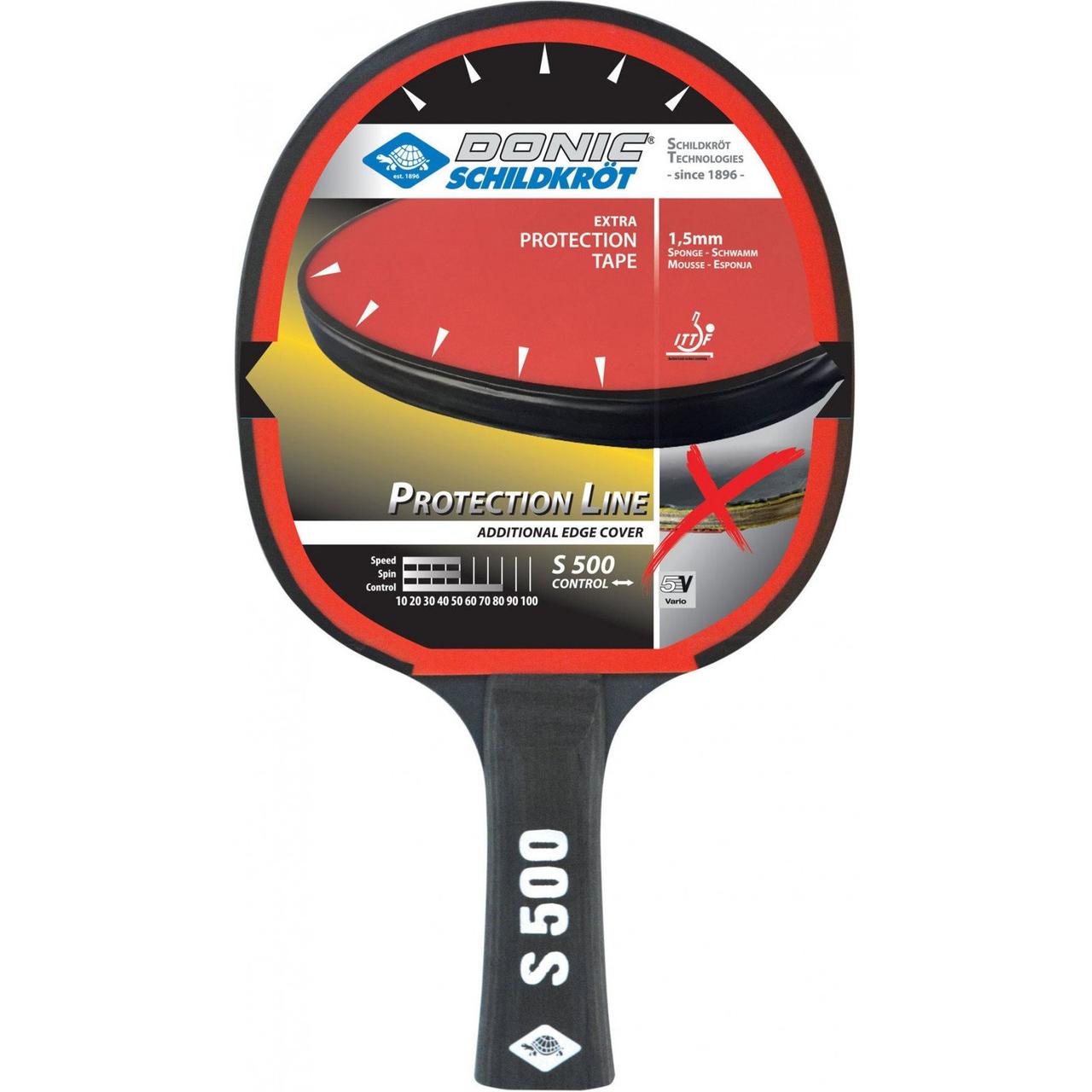Ракетка для настільного тенісу Donic-Schildkrot Protection line 500, фото 1