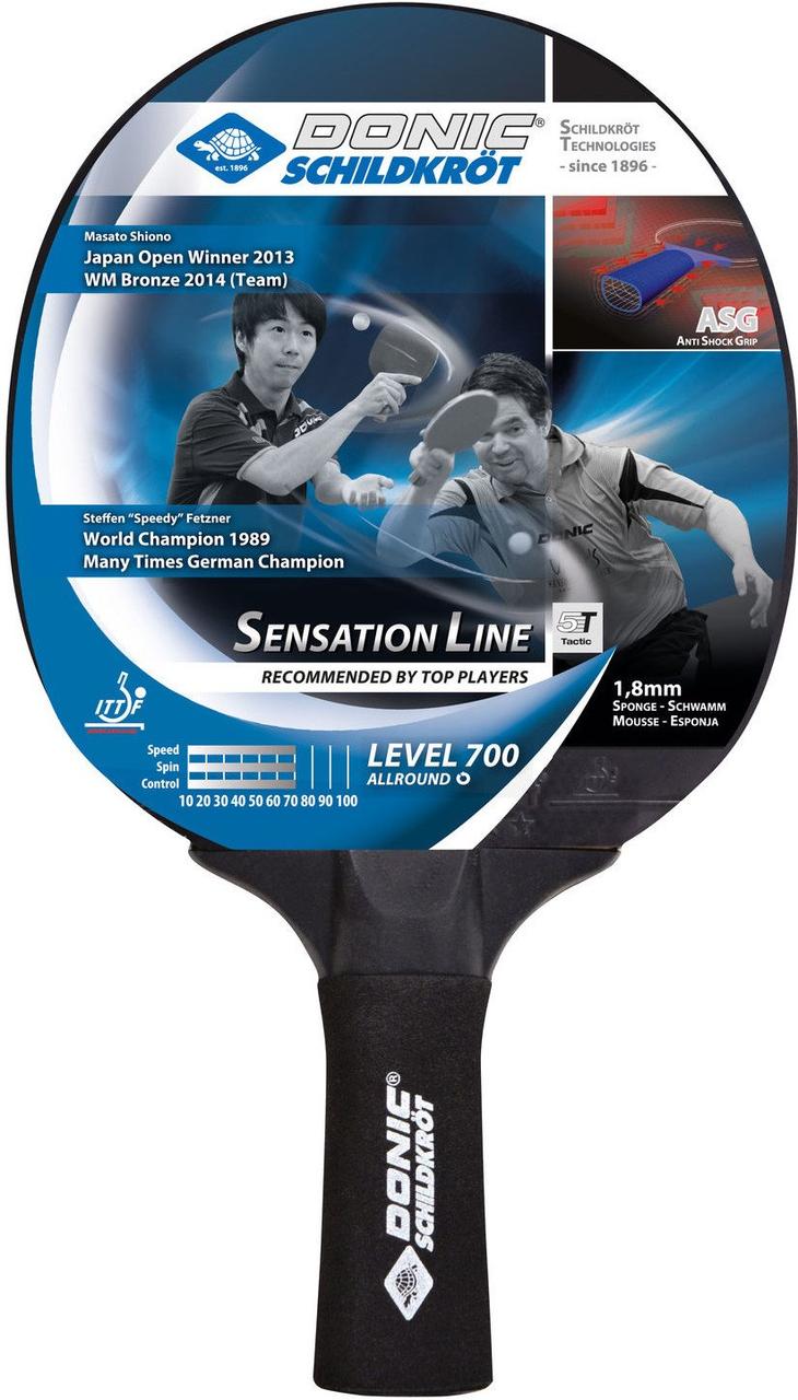Ракетка для настільного тенісу Donic-Schildkrot Sensation 700, фото 1