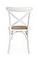 Стілець Cross Bianco, колір білий, фото 3