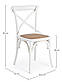 Стілець Cross Bianco, колір білий, фото 6