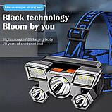 Акумуляторний ліхтар налобний 5 Core Led Rechargeable Headlamp, фото 2