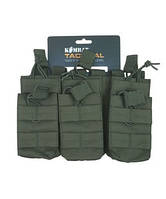 Подсумок под магазины АК KOMBAT UK Triple DUO Mag Pouch