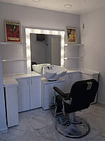 Мебель для барбершопа Комплект BarberShop Рабочее место барбера ALEX