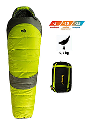 Спальний мішок Tramp Rover Long кокон правий olive/grey 230/90-55 UTRS-052L