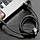 Кабель Baseus Cafule USB - Lightning 1.5A/2m (CALKLF-CG1) (Black-Grey), фото 5