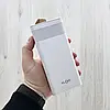 Акумулятор зовнішній Power Bank 30000mAh Klgo KP-79, фото 6