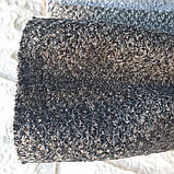 Меблева тканина букле Санта Круз (Santa Cruz) Чорний, фото 2