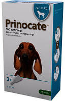 Капли от блох и паразитов KRKA Prinocate (Принокат) для собак 4-10 кг - 1 пип.
