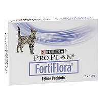 Пробиотик для котов ProPlan FORTIFLORA поддержка микрофлоры желудочно-кишечного тракта, 7 шт х 1г