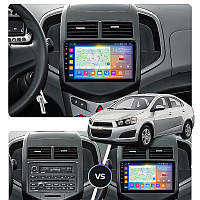 Go Андроид магнитола штатная для Chevrolet Sonic 1 2011-2016 экран 9" 2/32Gb CarPlay 4G Wi-Fi GPS Prime