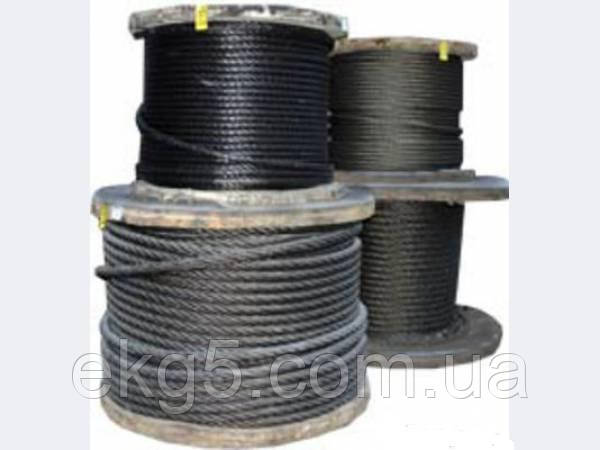Канат сталевий з органічним осердям ГОСТ-3071-88 діаметр 45,5 мм., фото 1