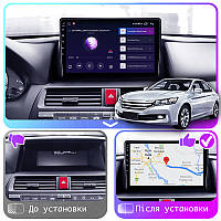 Go Штатна магнітола в машину для Honda Crosstour 1 2009-2012 екран 10" 2/32 Gb CarPlay 4G Wi-Fi GPS Prime