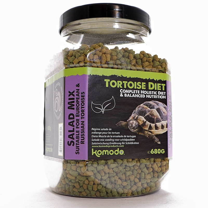Корм для черепах Komodo Tortoise Diet Salad Mix 680g (83206) - фото 1 - id-p1760834188