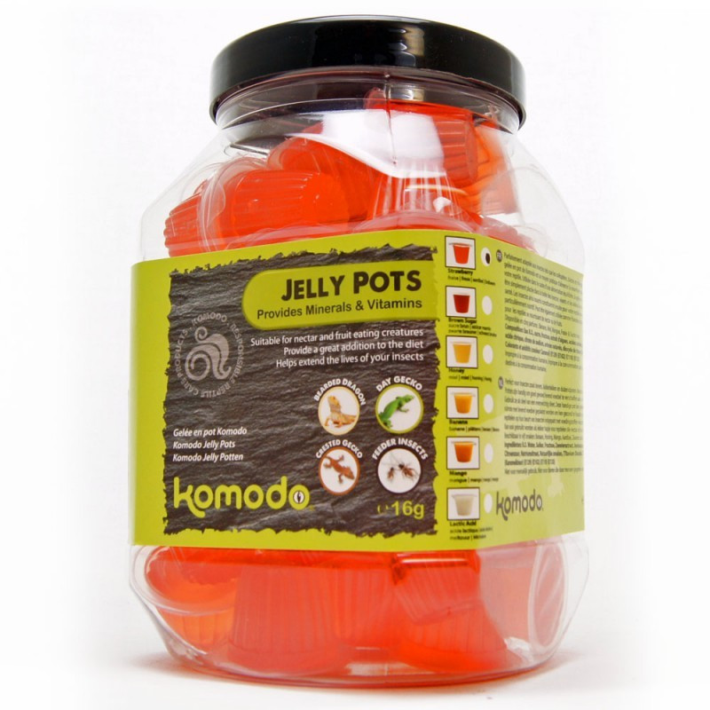 Корм полуничний в гелі Komodo Jelly Pot Strawberry Jar (83254) - фото 1 - id-p1760834196