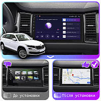 Go Андроид магнитола штатная для Skoda Kodiaq 1 2016-2021 экран 10" 2/32Gb CarPlay 4G Wi-Fi GPS Prime