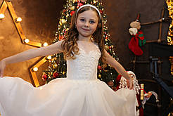 Дитяча сукня молочне на зріст 122 128 см