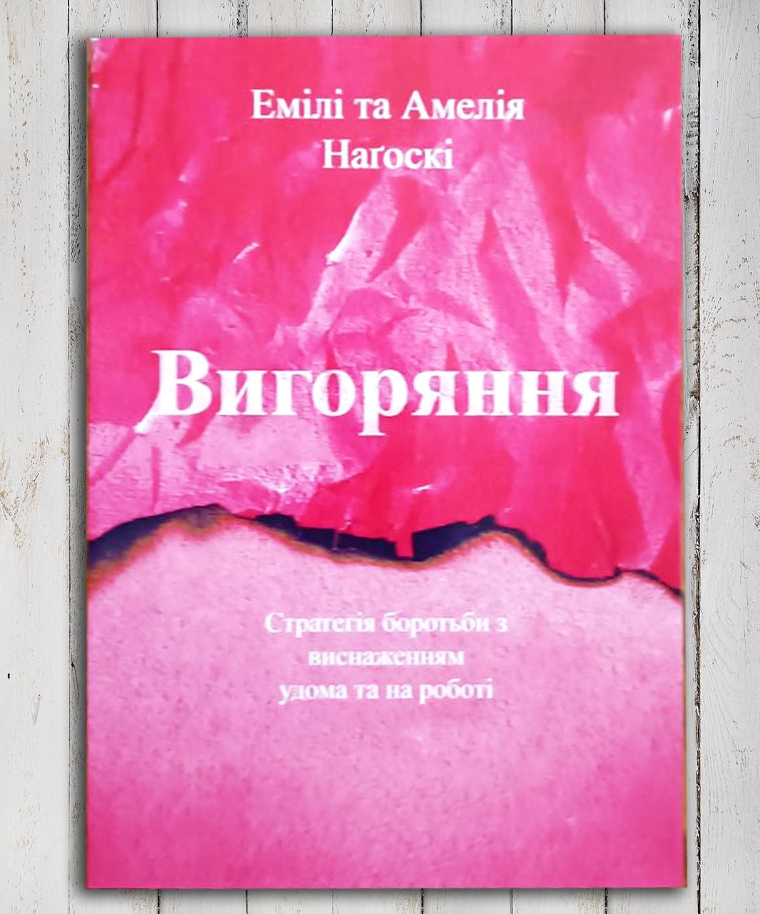 Книга "Вигоряння" Емілі й Амелія Нагоскі