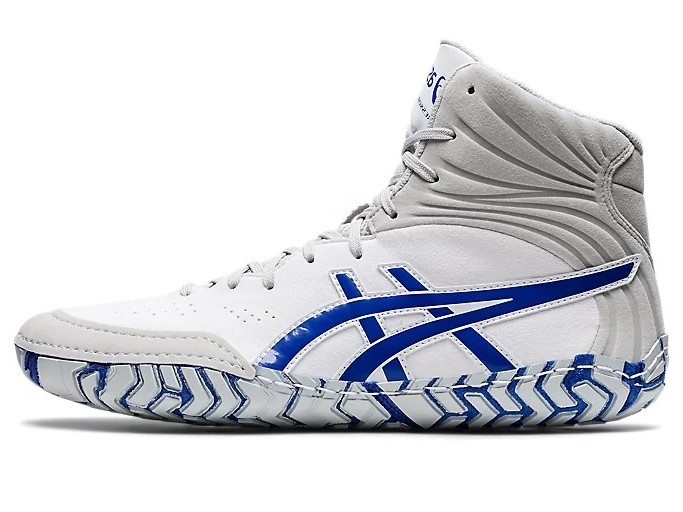 Борцовки Asics Aggressor 5 White/Lapis Lazuli Blue 1081A048-100