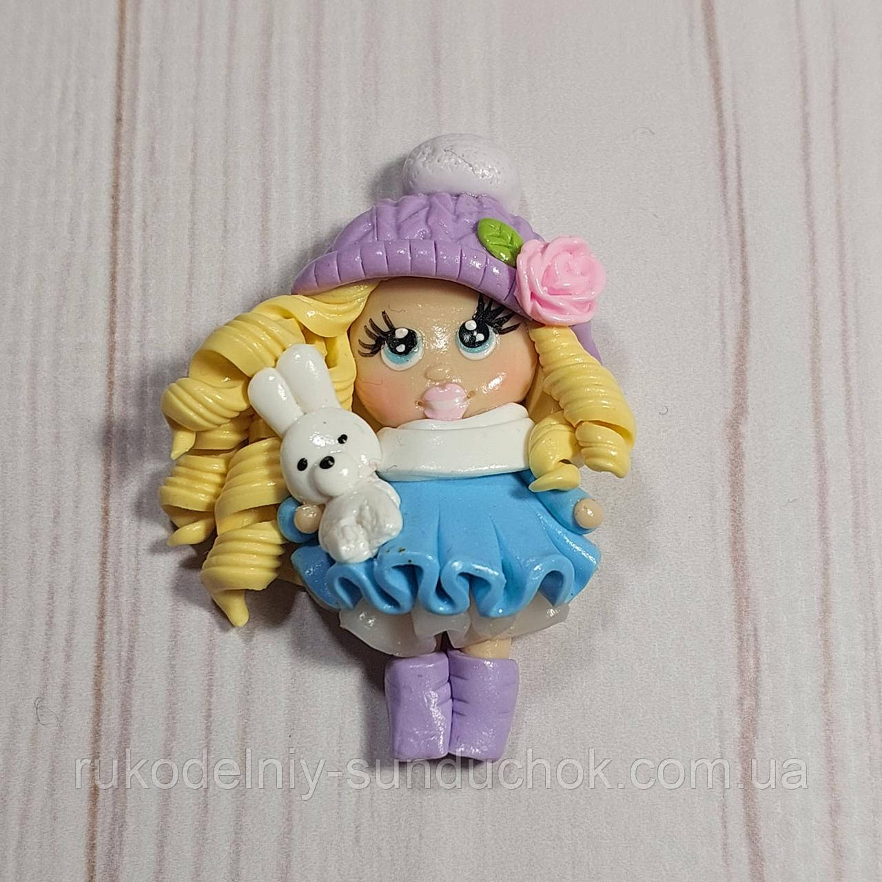 Магнітна голківниця з полімерної глини, фото 1