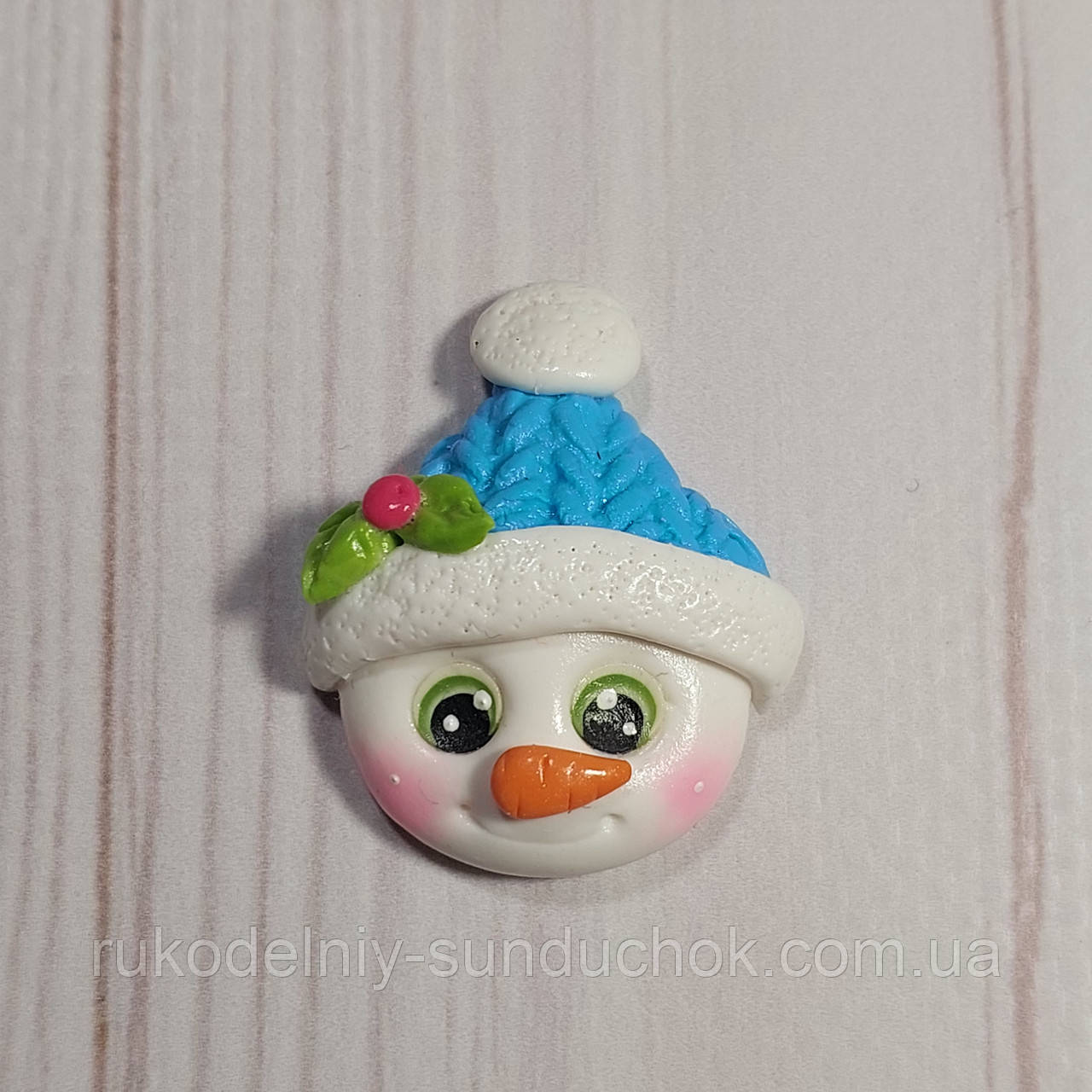 Магнітна голківниця з полімерної глини, фото 1