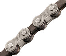 Ланцюг до велосипеда KMC Х9 Grey 9 швидкостей + замок ОЕМ