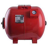 Бак для систем опалення 80 літрів Optima Сal-Pro 10 Bar горизонтальний (з манометром)