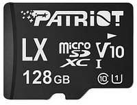 Карта памяти MicroSDXC 128GB UHS-I Class 10 Patriot LX (PSF128GMDC10)