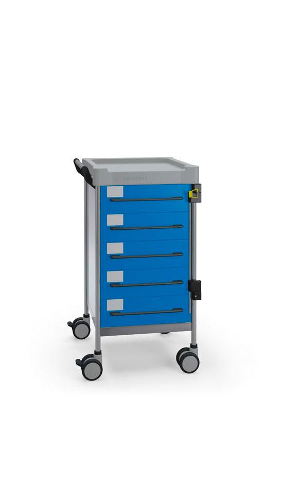 Квадратний візок для невідкладної допомоги Q210 B — SQ Insausti, фото 1