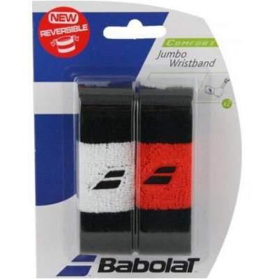 Напульсник Babolat reversible jumbo wristband black/orange