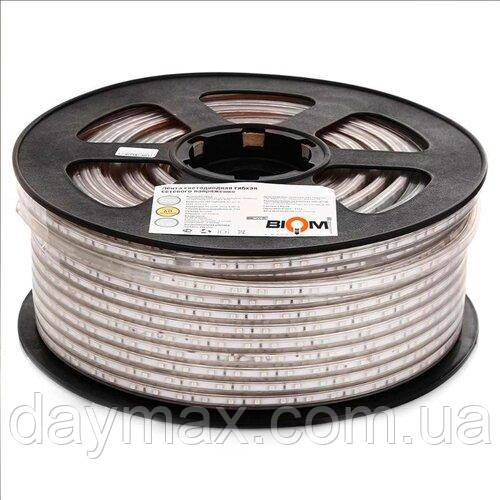 Світлодіодна стрічка JL 2835-180 WW 220В IP68 теплий білий, герметична, 1 м, фото 1