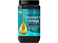 Маска для волосся 946мл Coconut Oil Omega 3 ТМ BIO NATURELL