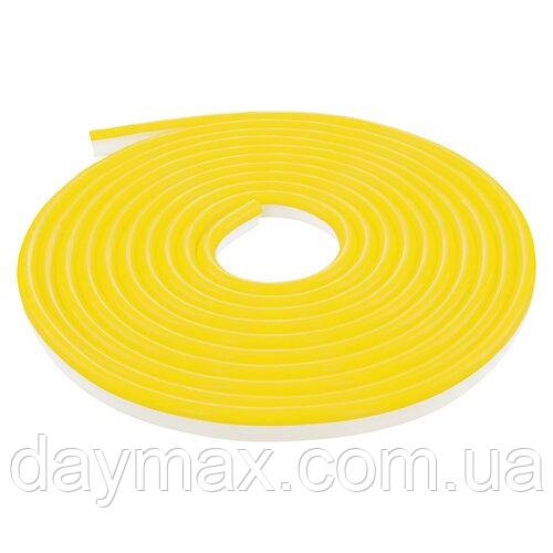 Світлодіодна стрічка NEON 220В JL 2835-120 Y IP65 жовтий, герметична, 1 м, фото 1