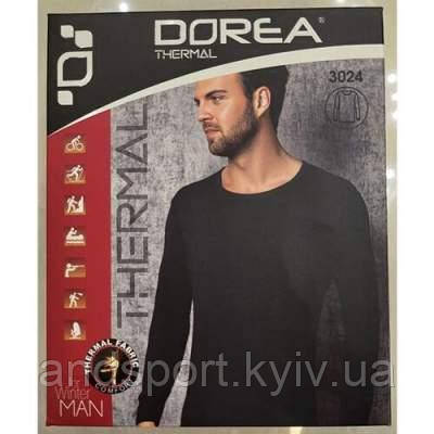 Термобілизна Dorea, футболка з довгим рукавом, чорний, розмір XL., фото 2