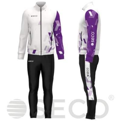 Спортивний костюм SECO® Forza White колiр: фіолетовий