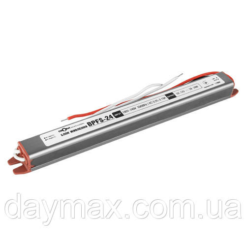 Блок живлення BIOM Professional DC12 24 W BPFS-24-12 2 А stick герметичний, фото 1