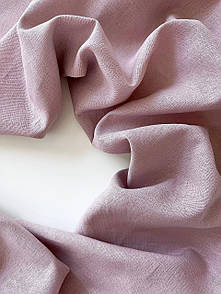 Льон однотонний Пудра темна