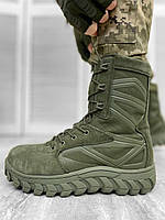 Тактичні чоботи ANNOBON. Військові тактичні черевики олива. Тактичні армійські черевики у кольорі олива