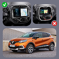 Lb Андроид магнитола штатная для Renault Captur 1 2012-2017 экран 9" 4/64Gb 4G Wi-Fi GPS Top