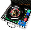 Набір для гри в покер і рулетка в металевому кейсі RSS1060A, фото 2