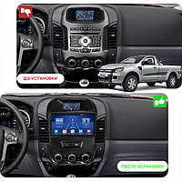 Lb Андроид магнитола штатная для Ford Ranger 3 2011-2015 экран 9" 2/32Gb 4G Wi-Fi GPS Top