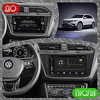 Lb Андроид магнитола штатная для Volkswagen Tiguan 2 Рестайлинг 2020-н.в. экран 10" 4/32Gb 4G Wi-Fi GPS Top