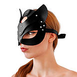 Маска Кішечки Art of Sex — Cat Mask, Чорний 777Store.com.ua, фото 3