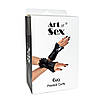 Плісировані манжети на руки Art of Sex — Eva, колір чорний, фото 5